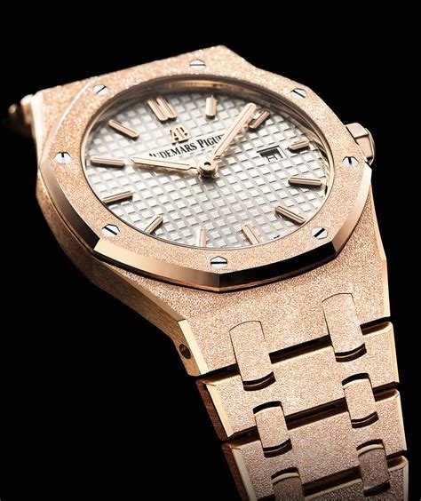 audemars piguet royal oak frosted gold 37mm|audemars piguet royal oak price.